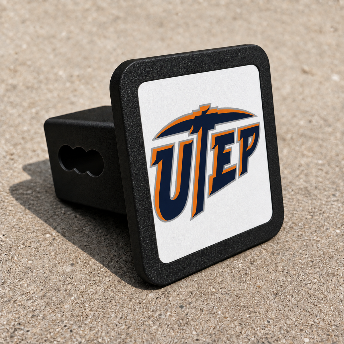 UTEP Miners Trailer Hitch Cover 2 Inch Receiver