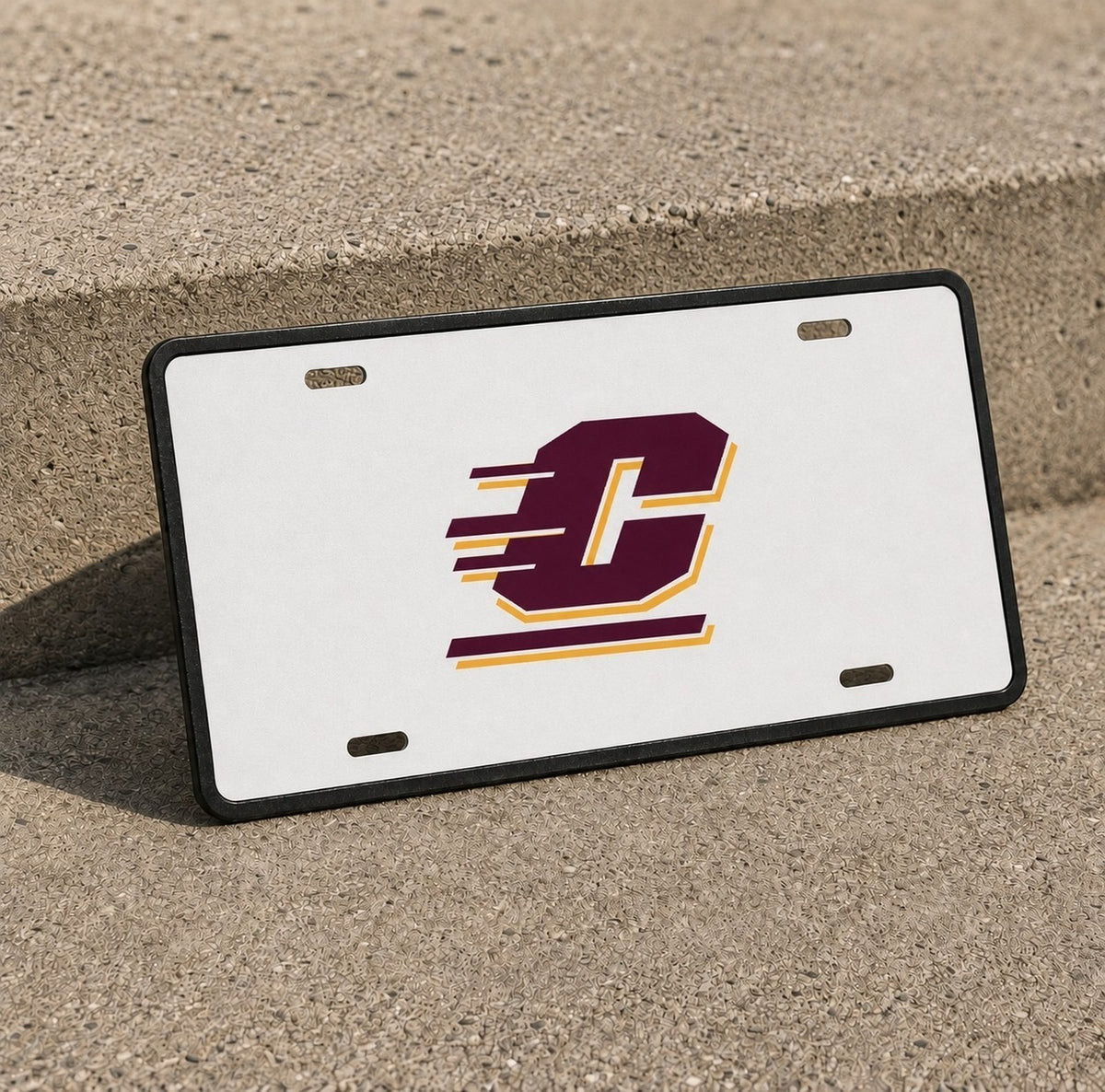 Central Michigan Chippewas CMU License Plate Car Tag 12x6 Front