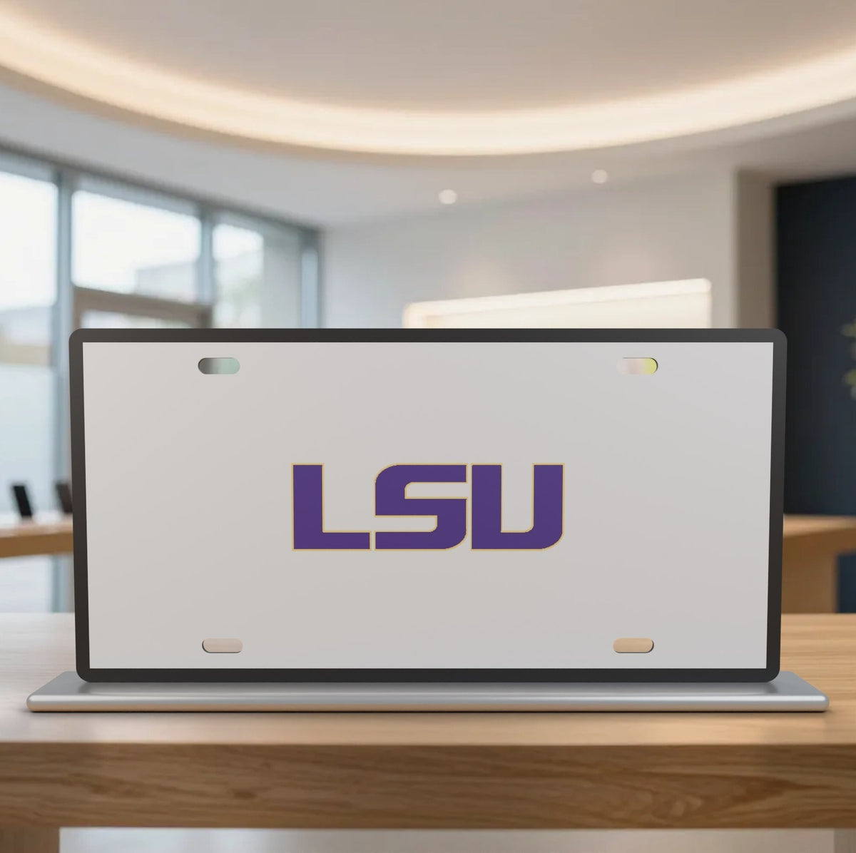 LSU Tigers College Football License Plate Car Tag 12x6 Front Novelty Vanity