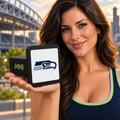 Seattle Seahawks NFL Trailer Hitch Cover 2 Inch Receiver