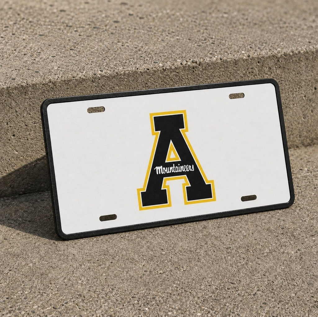 App State Mountaineers Appalachian State License Plate Car Tag 12x6 Front