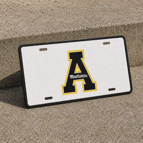 App State Mountaineers Appalachian State License Plate Car Tag 12x6 Front