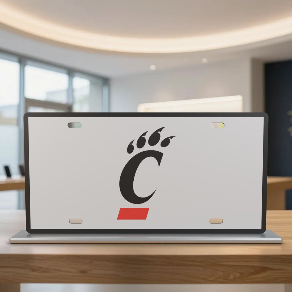 Cincinnati Bearcats College Football License Plate Car Tag 12x6 Front Novelty