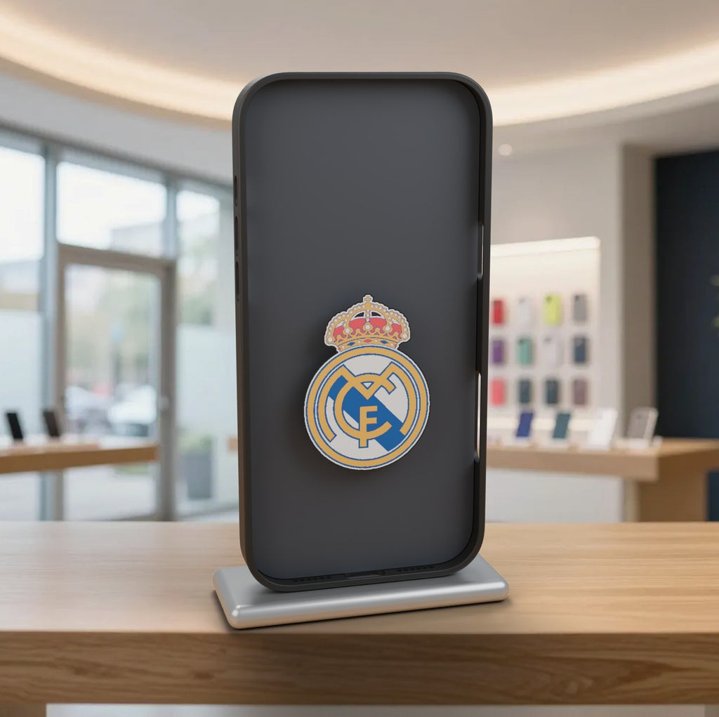 Real Madrid Phone Case for iPhone 17 Pro Max Samsung Galaxy S26 Cover Slim