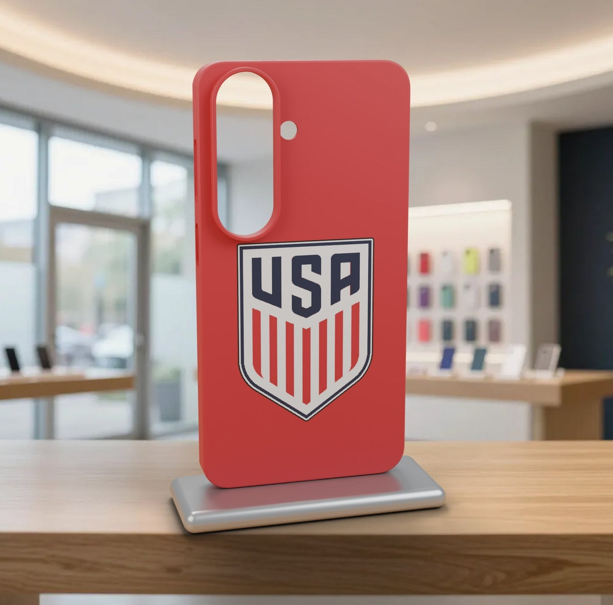 USA Soccer Phone Case for iPhone 17 Pro Max Samsung Galaxy S26 Cover Slim