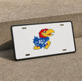 Kansas Jayhawks KU License Plate Car Tag 12x6 Front