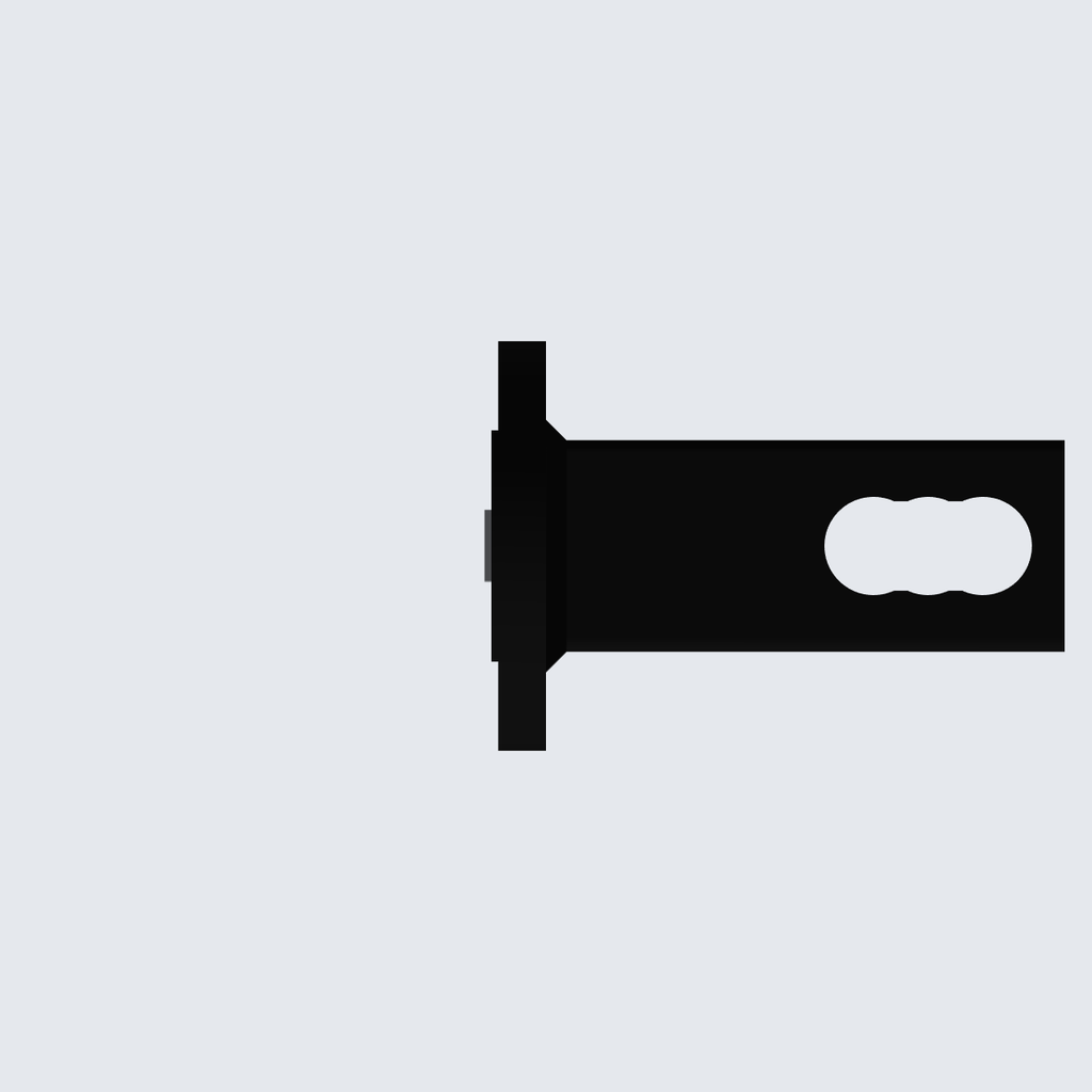 Toyota oval trailer hitch cover view 12