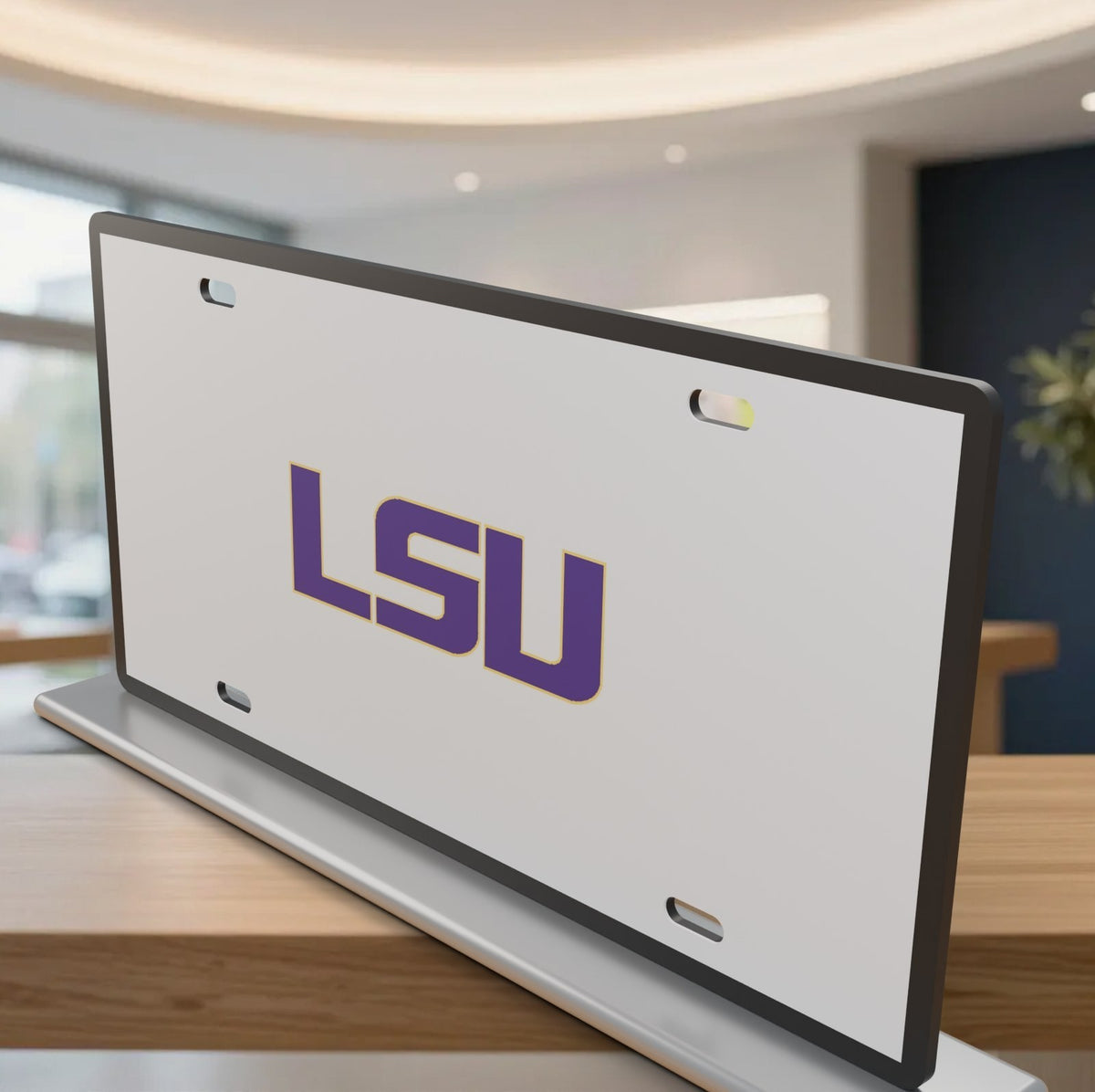 LSU Tigers College Football License Plate Car Tag 12x6 Front Novelty Vanity