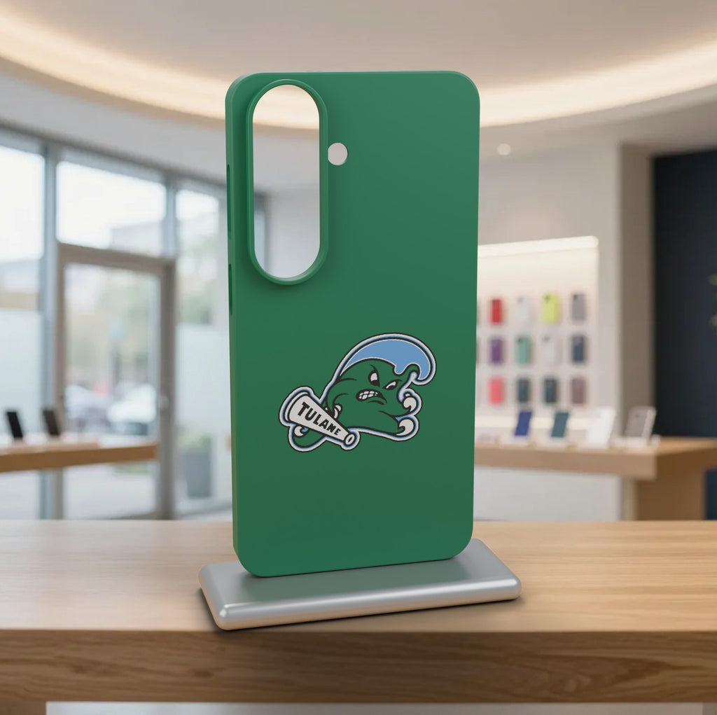 Tulane Green Wave Phone Case Cover iPhone 17 Pro Max Samsung Galaxy S26 Slim