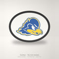 Delaware Blue Hens Oval Trailer Hitch Cover 2 Inch Receiver