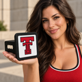 Texas Tech Red Raiders TTU Trailer Hitch Cover 2 Inch Receiver