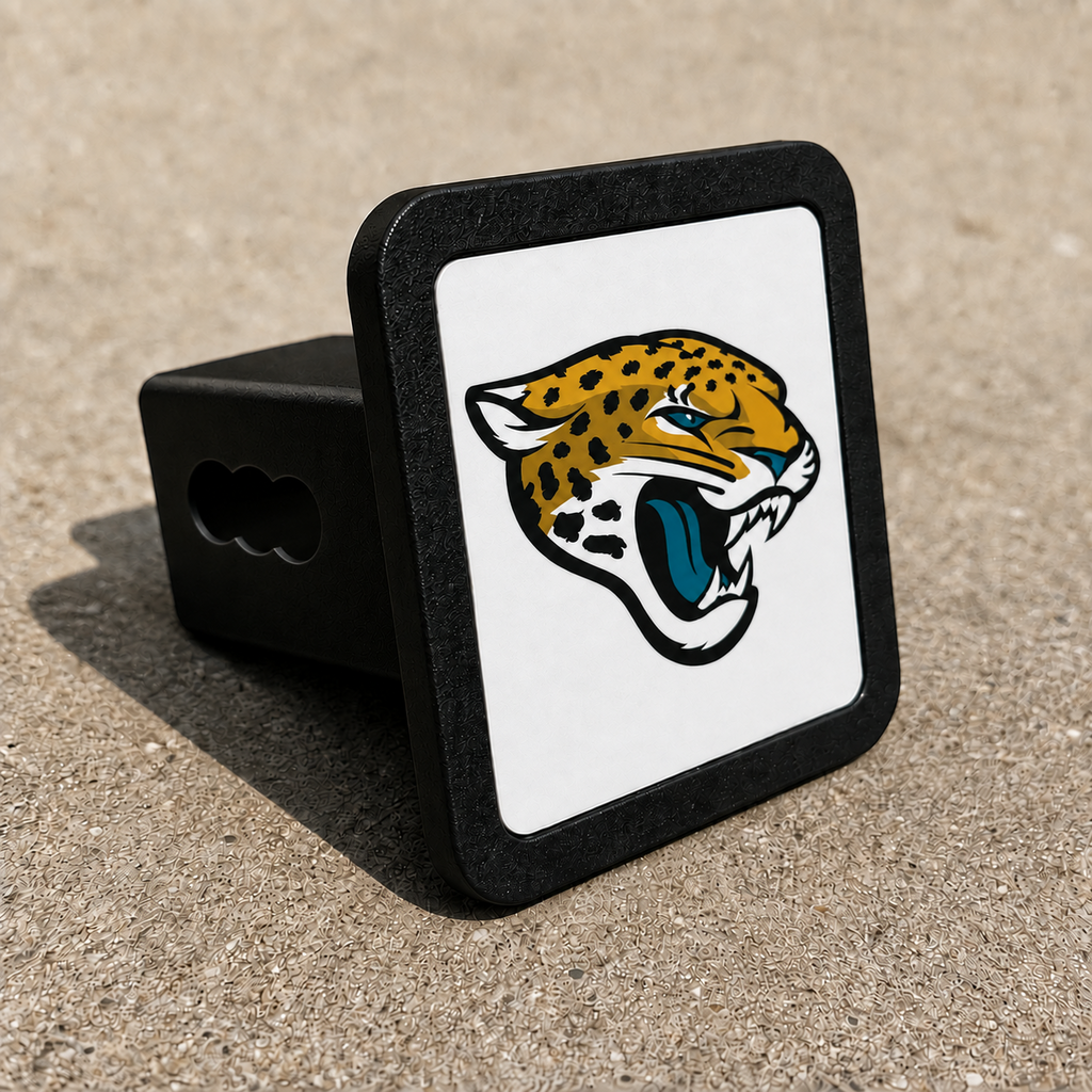 Jacksonville Jaguars NFL Trailer Hitch Cover 2 Inch Receiver