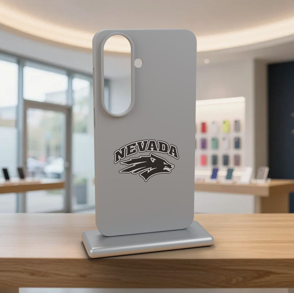 Nevada Wolf Pack Phone Case Cover iPhone 17 Pro Max Samsung Galaxy S26 Slim