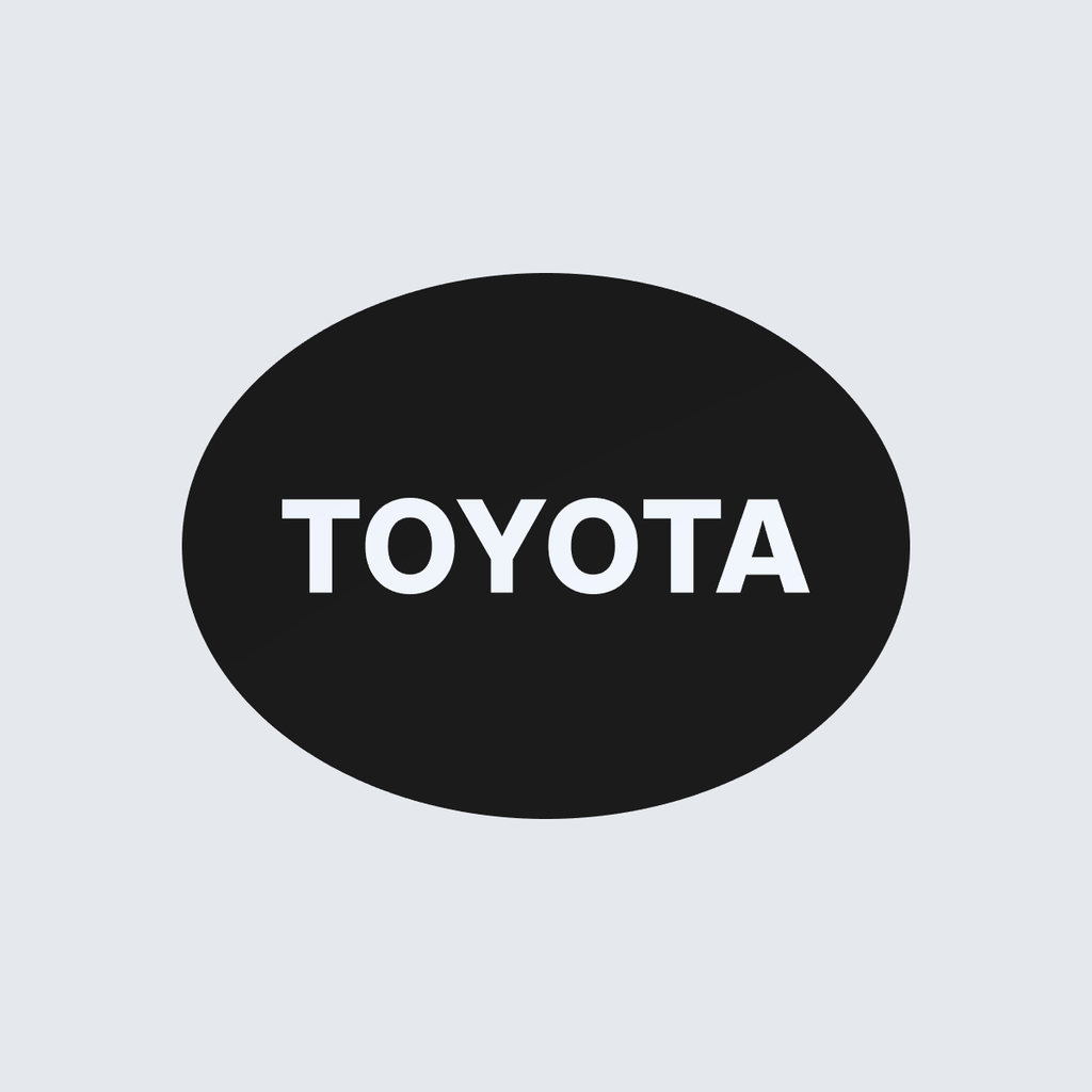 Toyota oval trailer hitch cover view 10