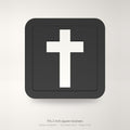 Christian Cross Jesus Hitch Cover 2 Inch Receiver Black White Truck SUV Tow