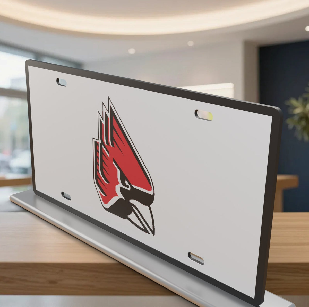 Ball State Cardinals College Football License Plate Car Tag 12x6 Front Novelty
