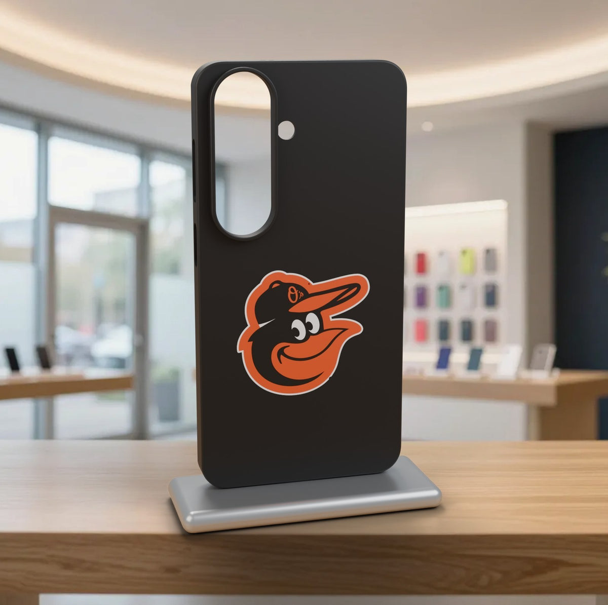 Baltimore Orioles Phone Case for iPhone 17 Pro Max Samsung Galaxy S26 Cover Slim