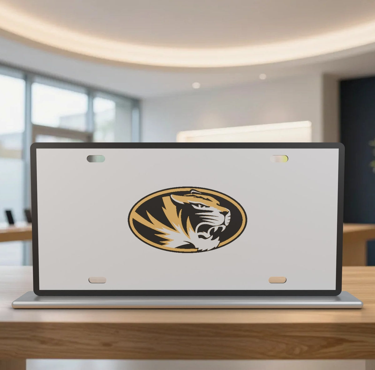 Missouri Tigers Mizzou License Plate Car Tag 12x6 Front