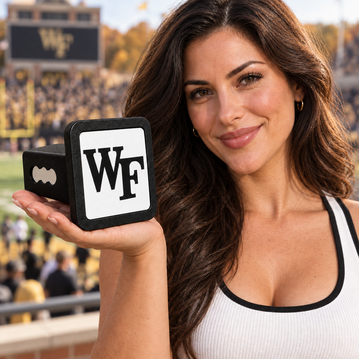 Wake Forest Demon Deacons Trailer Hitch Cover 2 Inch Receiver