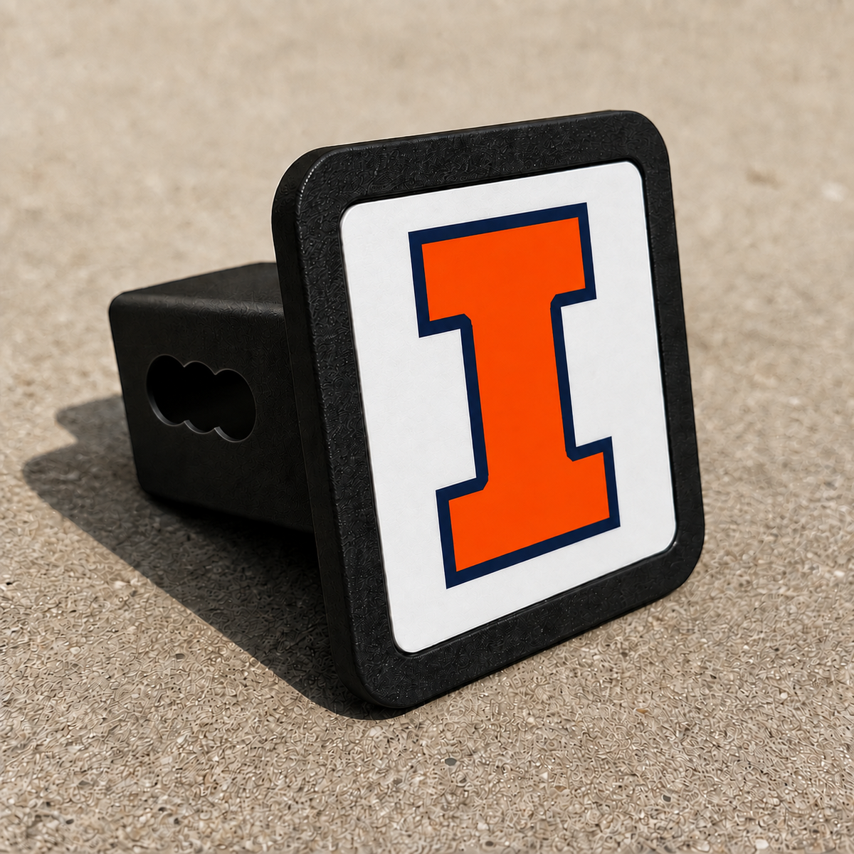 Illinois Fighting Illini Trailer Hitch Cover 2 Inch Receiver