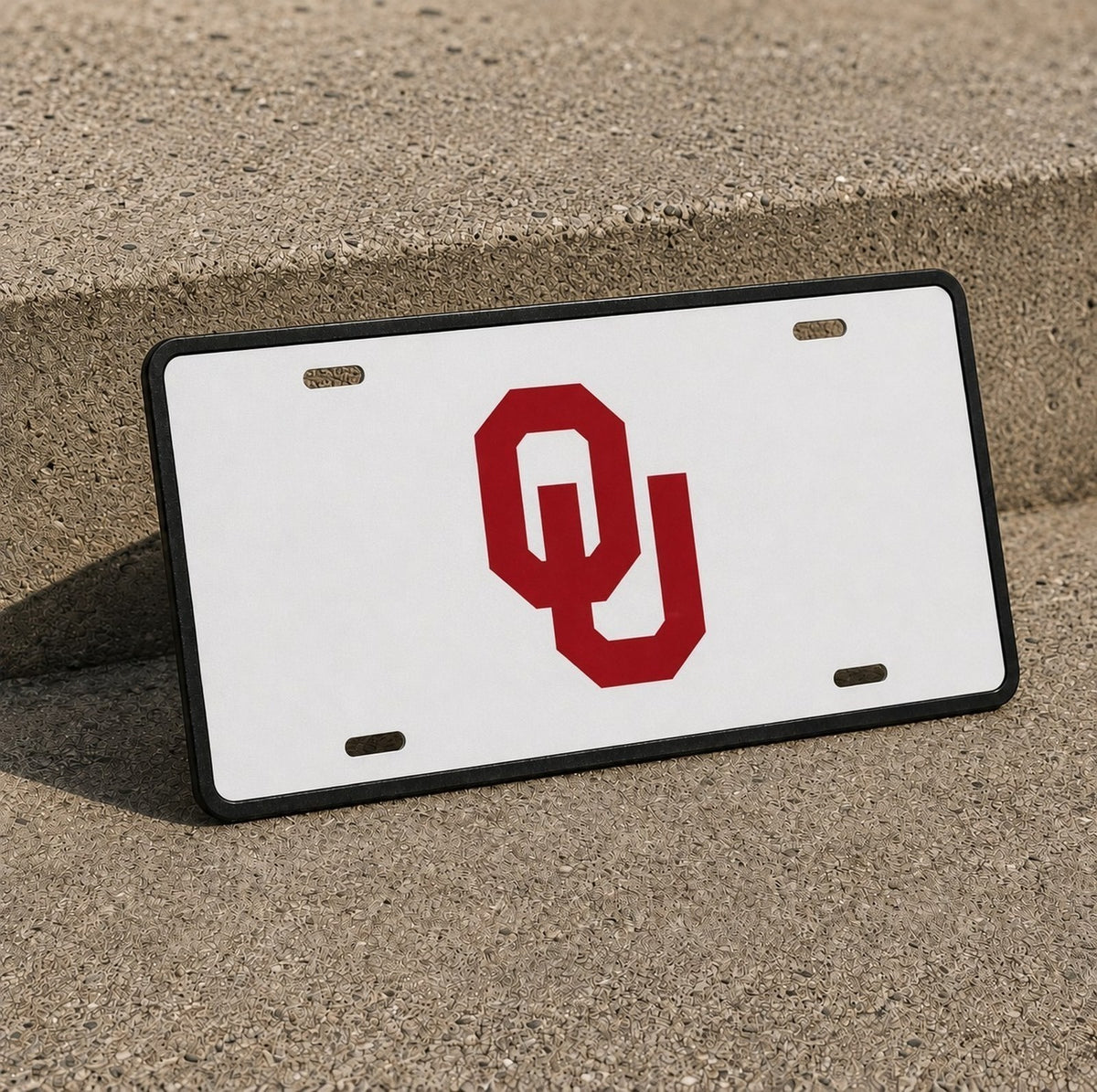 Oklahoma Sooners OU License Plate Car Tag 12x6 Front