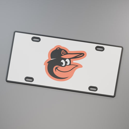 Baltimore Orioles Baseball License Plate Car Tag 12x6 Front Novelty Vanity