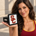 USC Trojans Trailer Hitch Cover 2 Inch Receiver