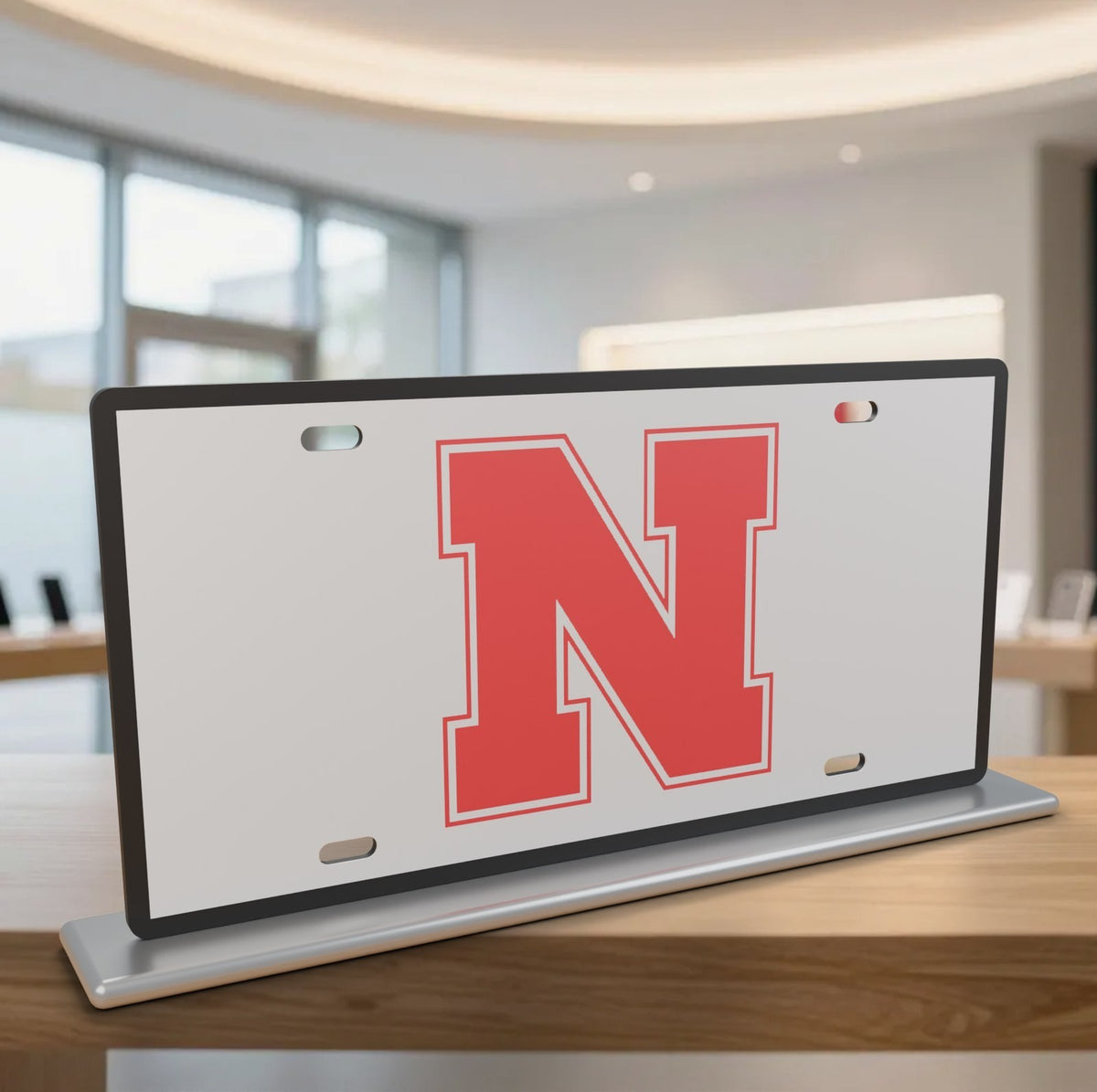Nebraska Cornhuskers Huskers License Plate Car Tag 12x6 Front