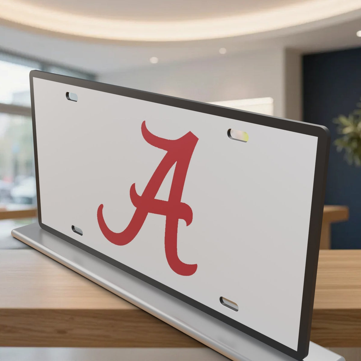 Alabama Crimson Tide Bama License Plate Car Tag 12x6 Front