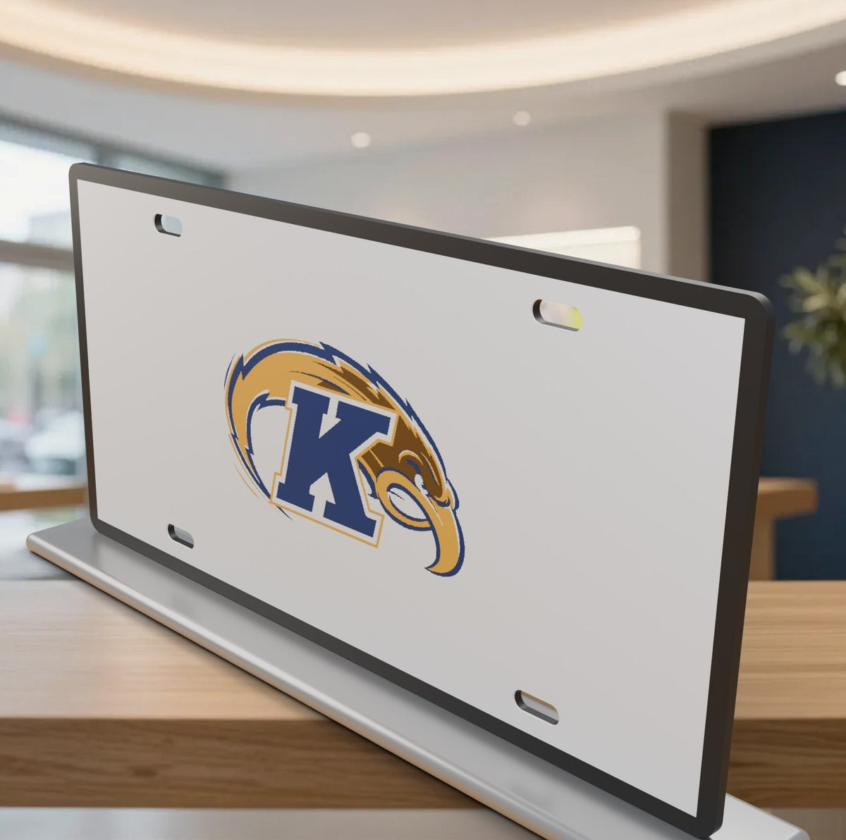 Kent State Golden Flashes College Football License Plate Car Tag 12x6 Front