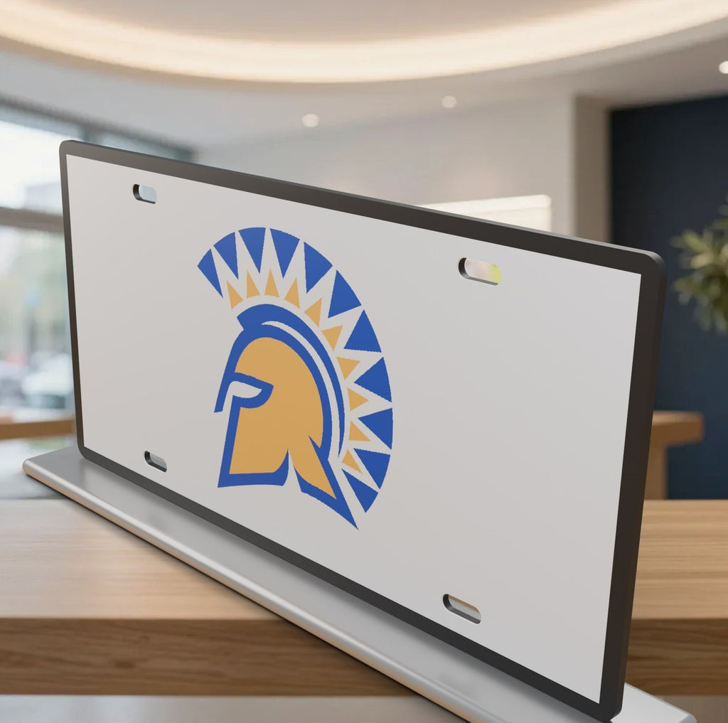 San José State Spartans SJSU License Plate Car Tag 12x6 Front