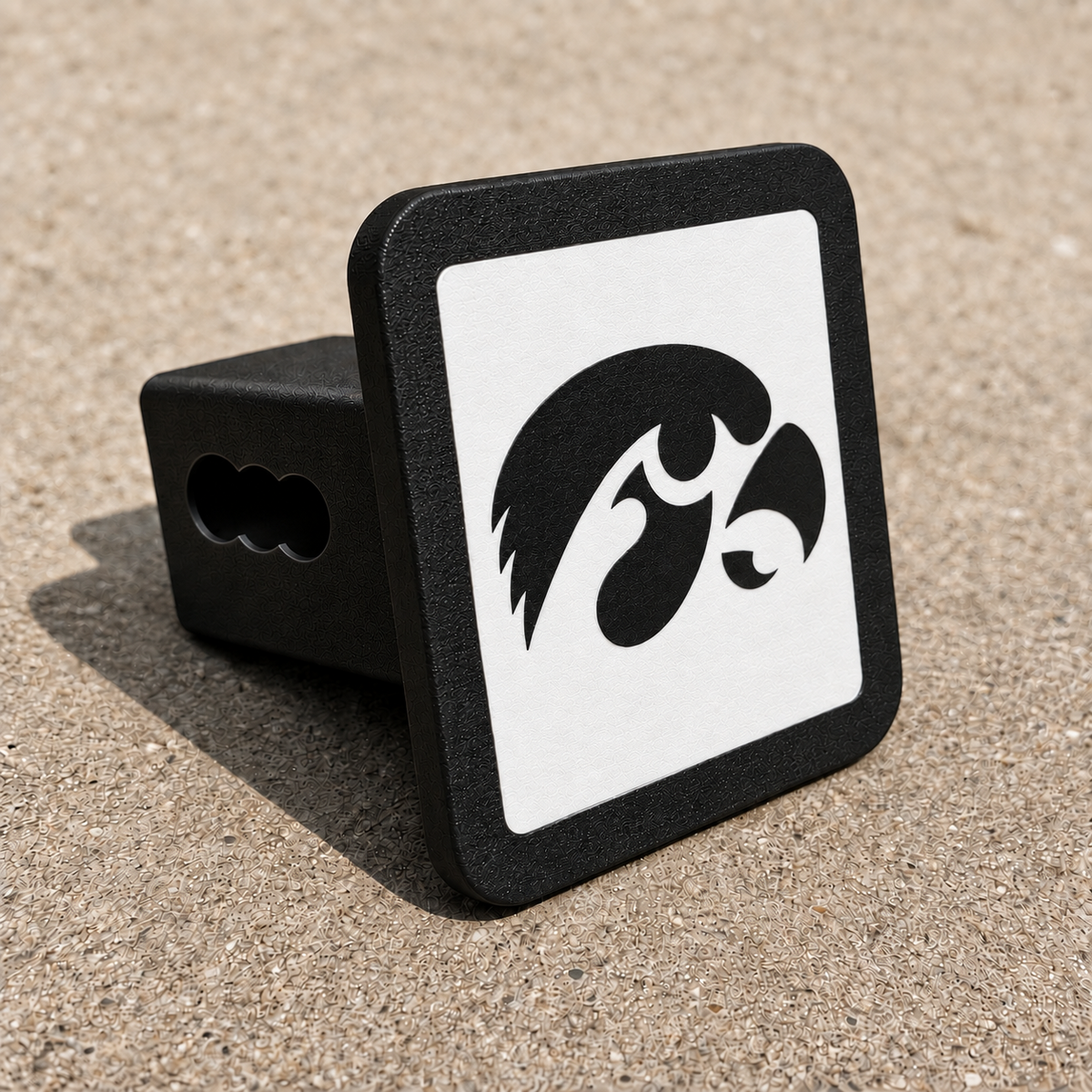 Iowa Hawkeyes Trailer Hitch Cover 2 Inch Receiver