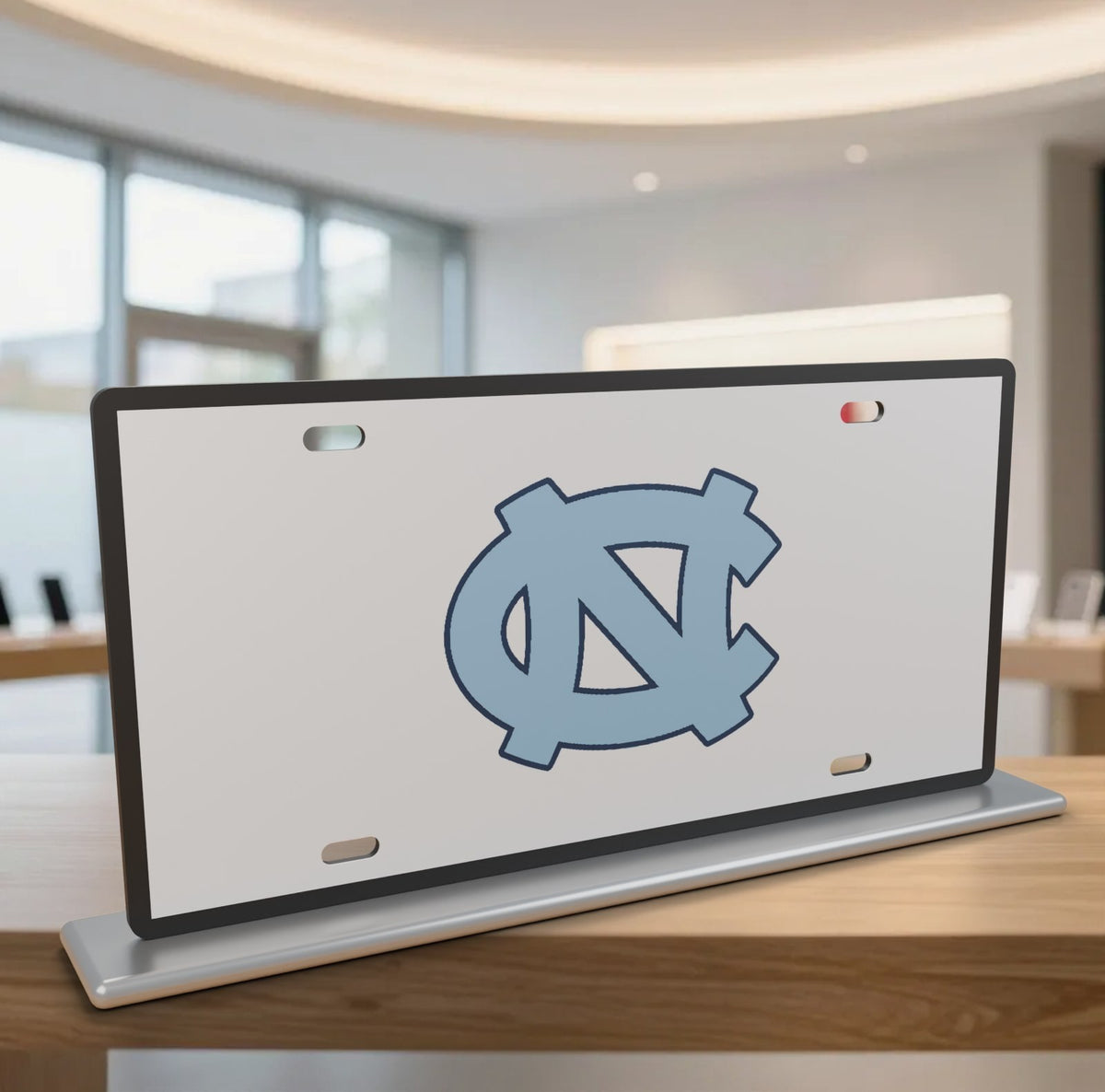 North Carolina Tar Heels UNC License Plate Car Tag 12x6 Front