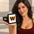 Washington Commanders NFL Trailer Hitch Cover 2 Inch Receiver