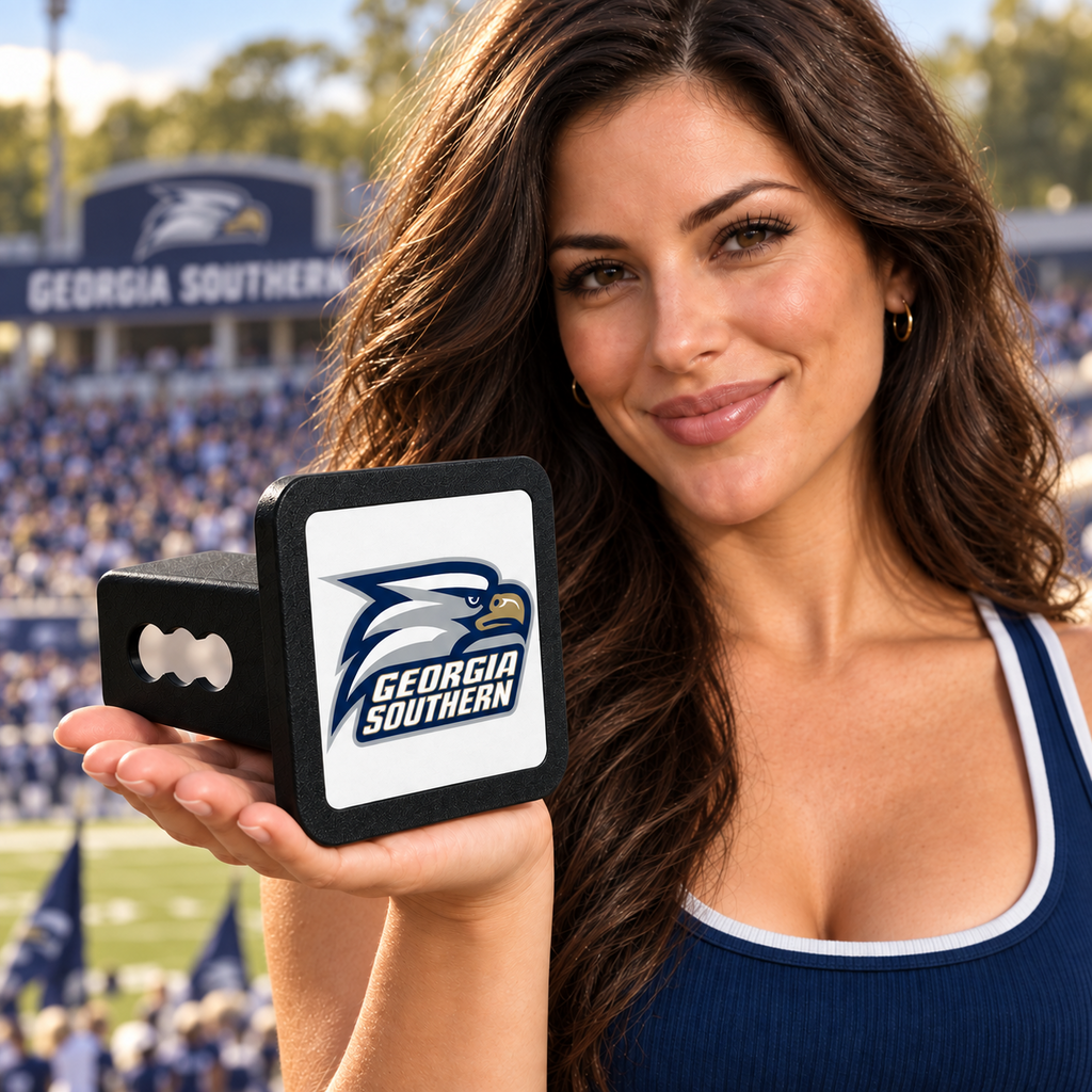 Georgia Southern Eagles Trailer Hitch Cover 2 Inch Receiver