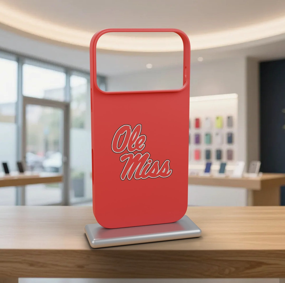 Ole Miss Rebels Phone Case Cover iPhone 17 Pro Max Samsung Galaxy S26 Slim