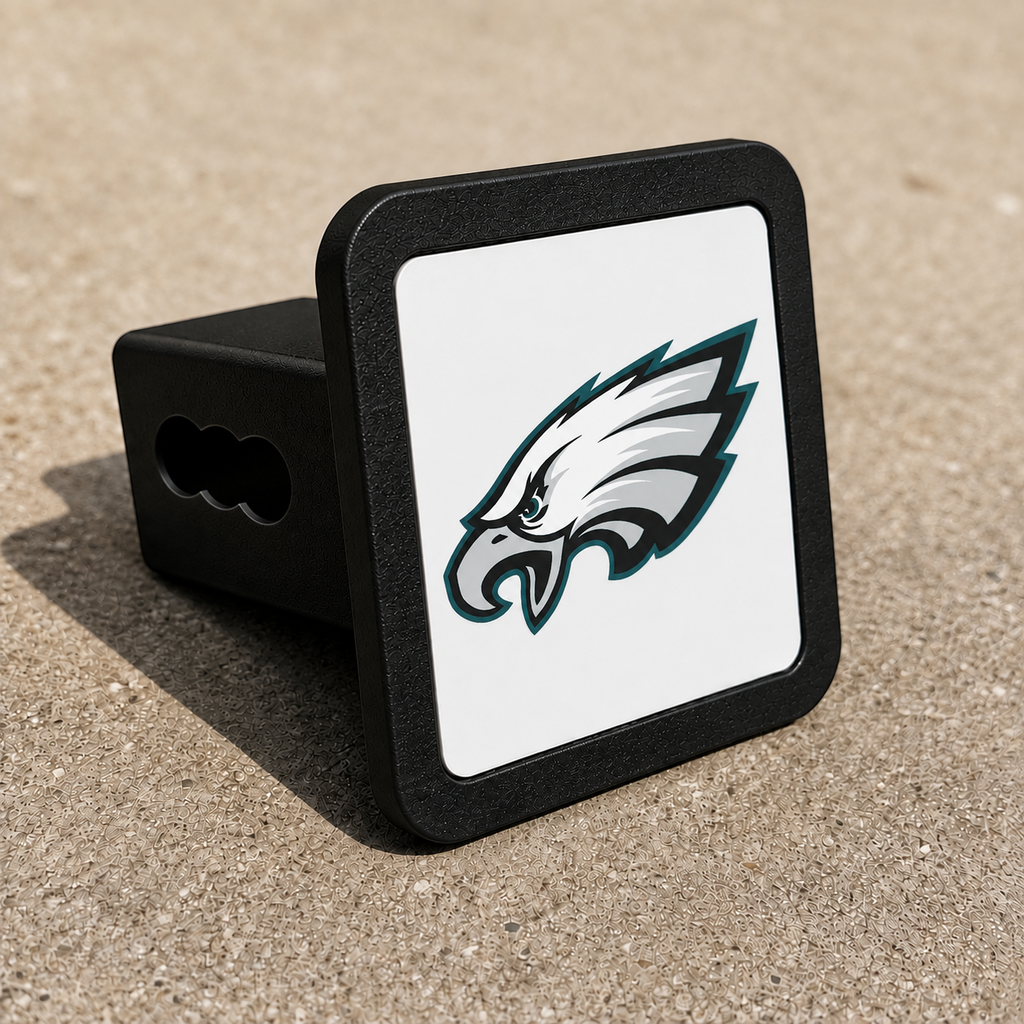 Philadelphia Eagles NFL Trailer Hitch Cover 2 Inch Receiver
