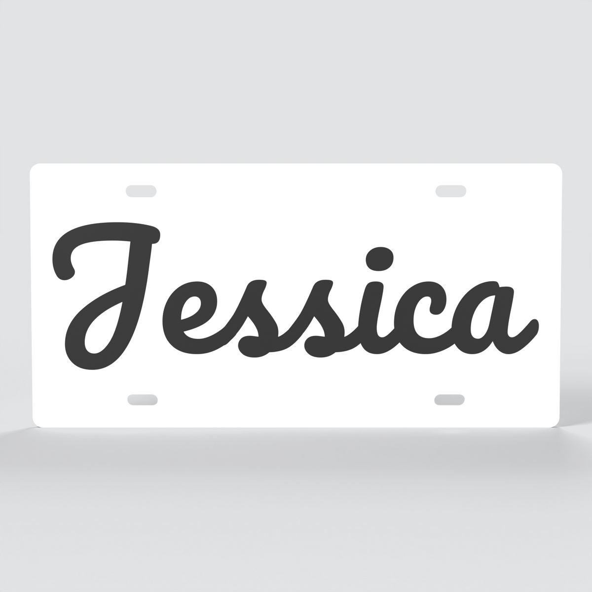 Personalized Custom License Plate Car Tag 12x6 Your Name Text Front Vanity