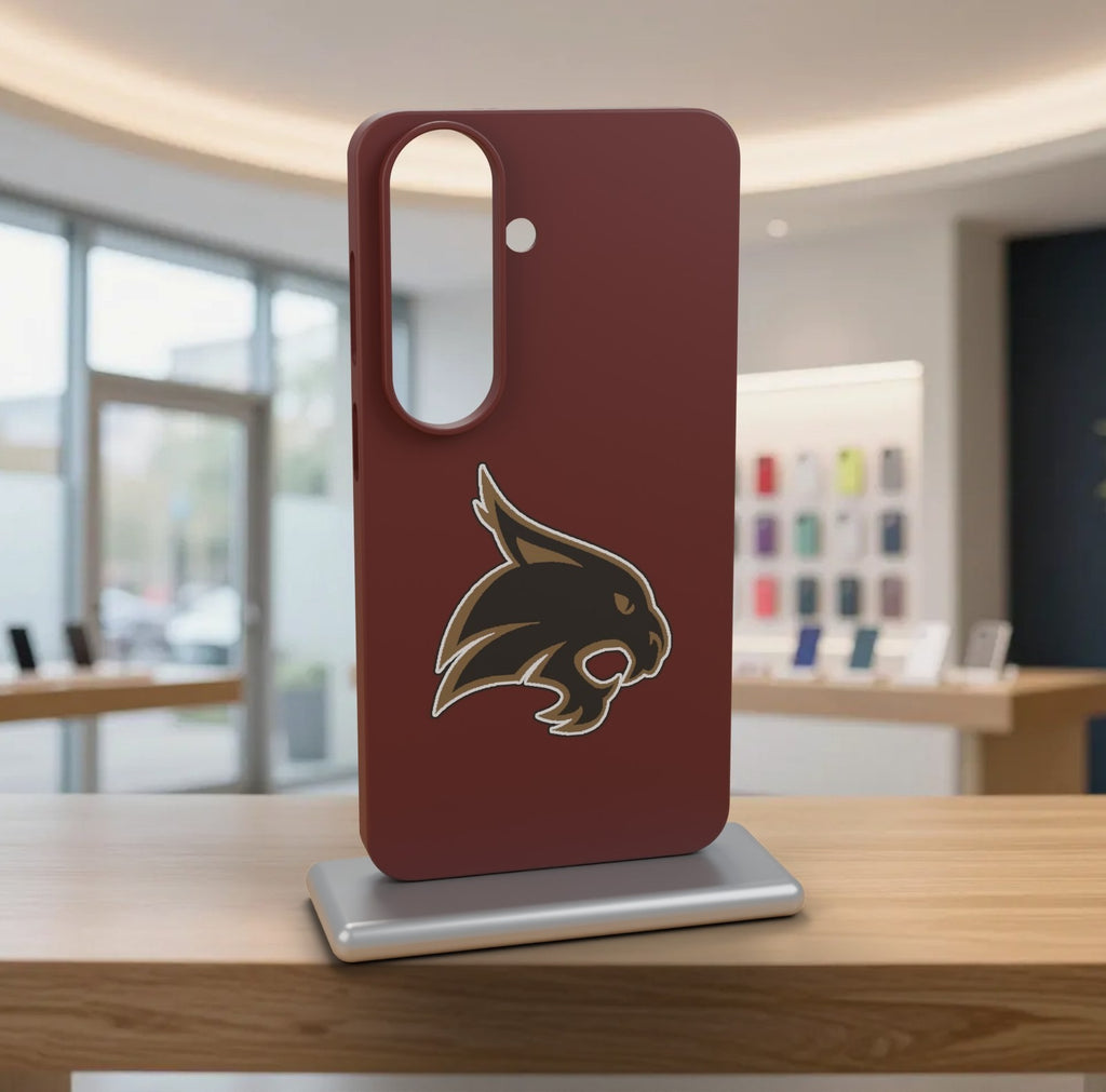Texas State Bobcats Phone Case Cover iPhone 17 Pro Max Samsung Galaxy S26 Slim