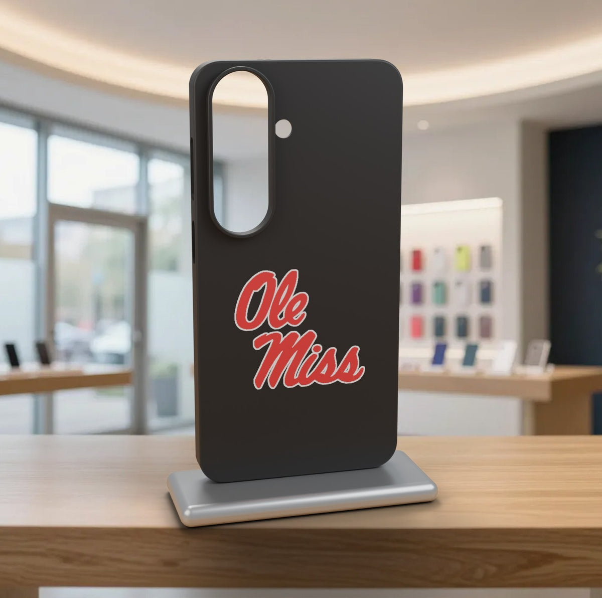 Ole Miss Rebels Phone Case Cover iPhone 17 Pro Max Samsung Galaxy S26 Slim