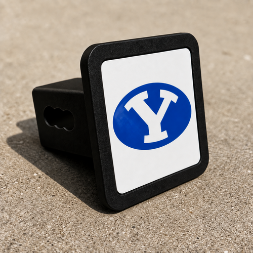 BYU Cougars Trailer Hitch Cover 2 Inch Receiver