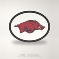 Arkansas Razorbacks Hogs Oval Trailer Hitch Cover 2 Inch Receiver