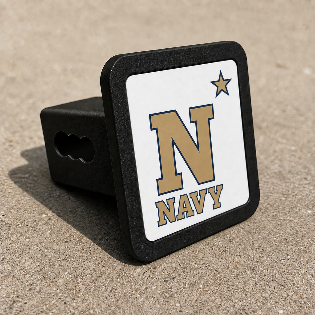 Navy Midshipmen Trailer Hitch Cover 2 Inch Receiver