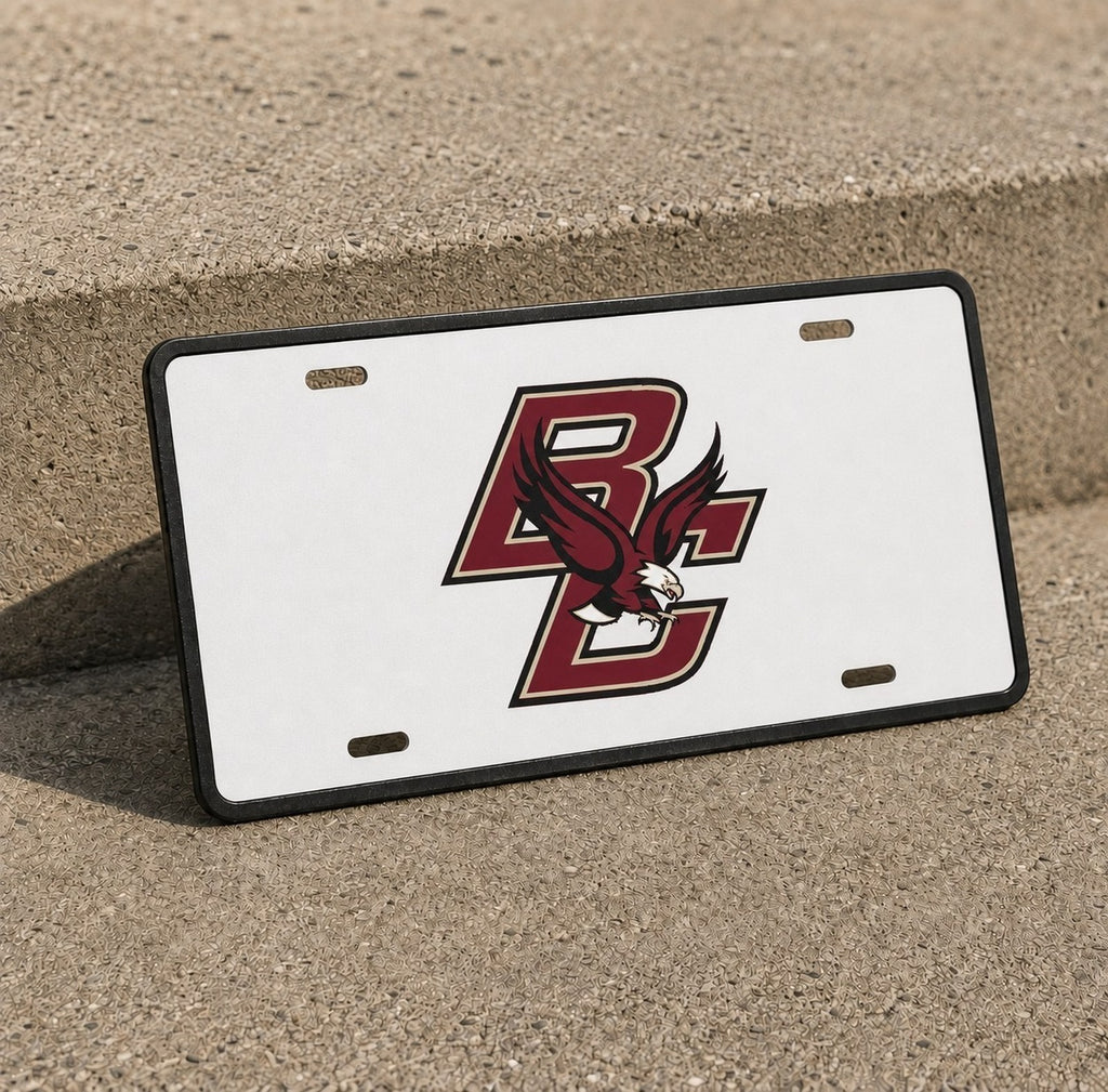 Boston College Eagles BC License Plate Car Tag 12x6 Front