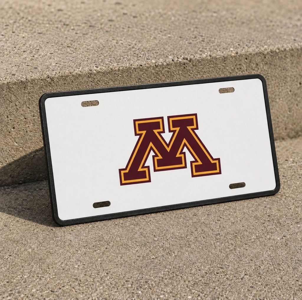 Minnesota Golden Gophers College Football License Plate Car Tag 12x6 Front