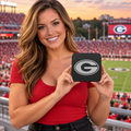 UGA Georgia Bulldogs Dawgs Blackout Trailer Hitch Cover 2 Inch Receiver