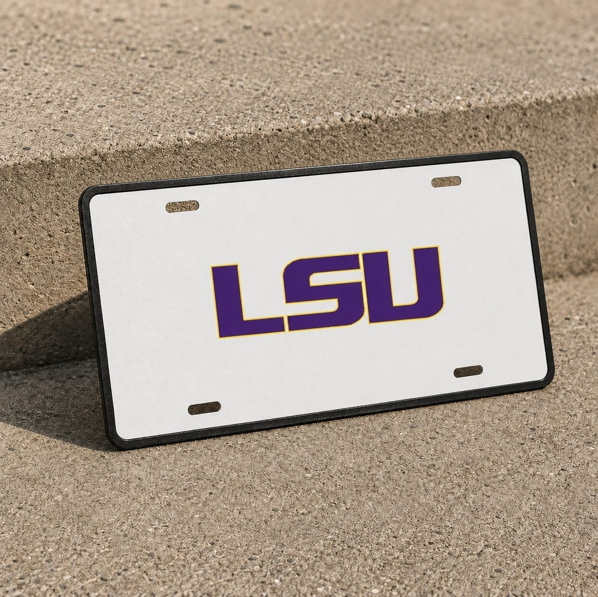 LSU Tigers College Football License Plate Car Tag 12x6 Front Novelty Vanity