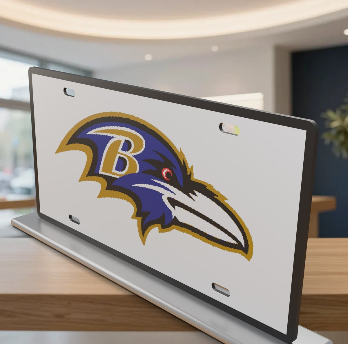 Baltimore Ravens Football License Plate Car Tag 12x6 Front Novelty Vanity