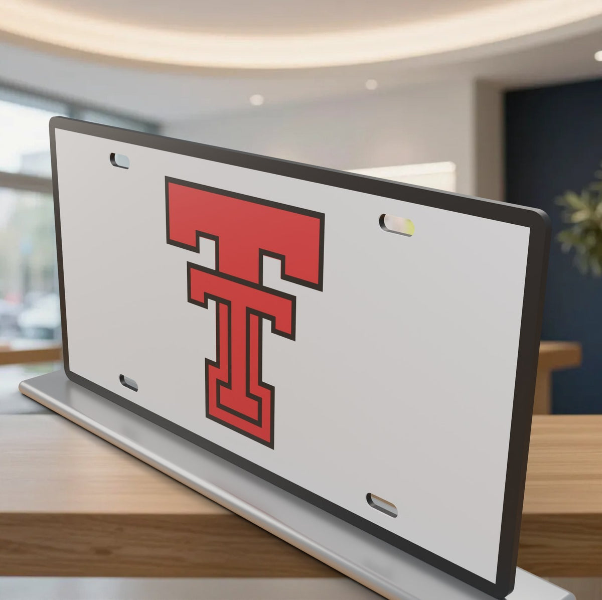 Texas Tech Red Raiders TTU License Plate Car Tag 12x6 Front