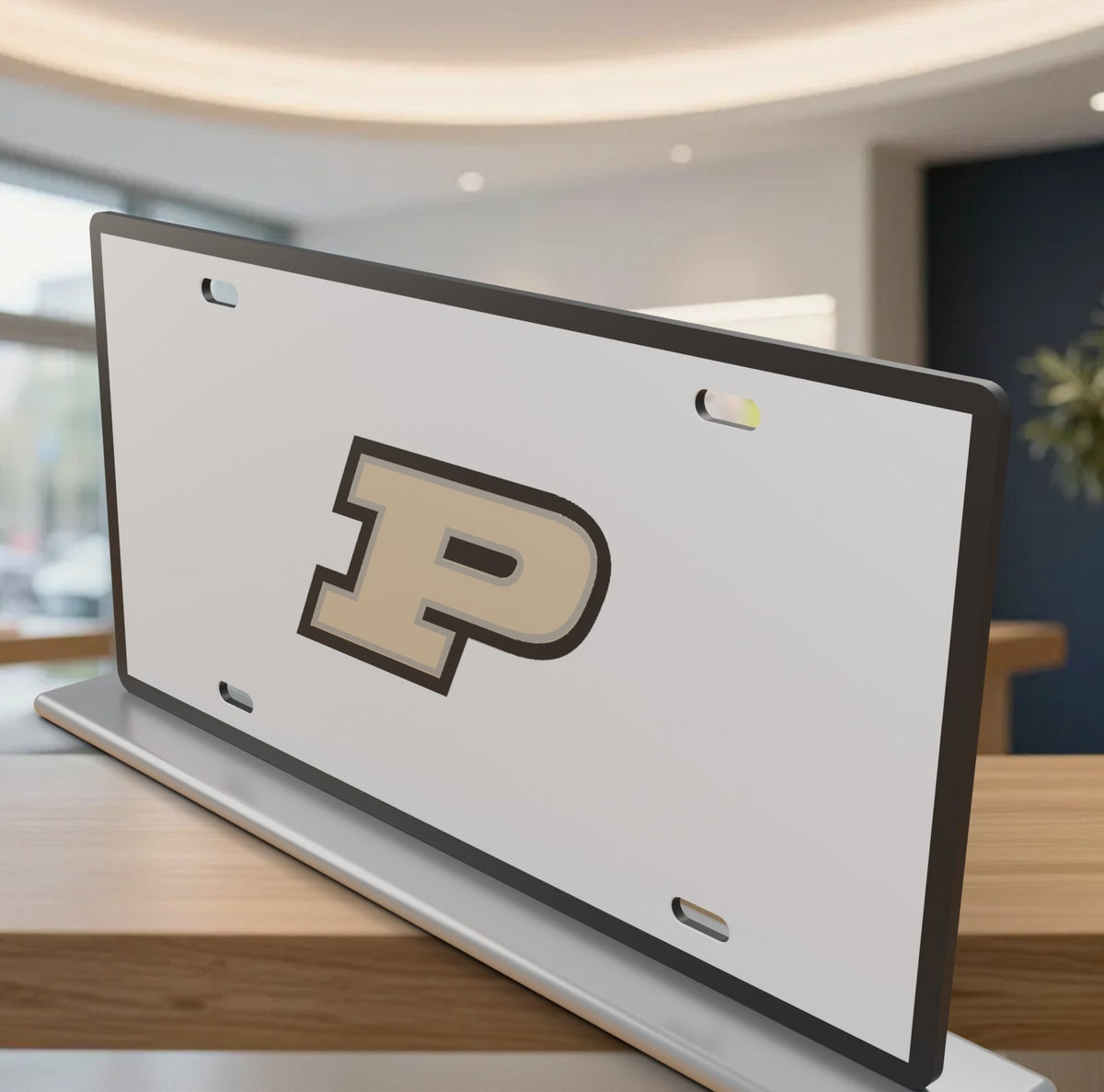 Purdue Boilermakers College Football License Plate Car Tag 12x6 Front Novelty